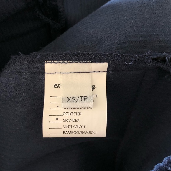 EMK navy velvet jumper - Picture 4 of 7